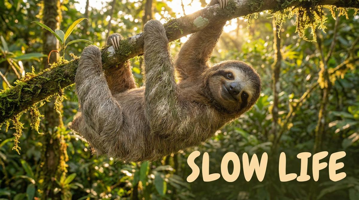 黄色仓库树懒慢生活视频分享