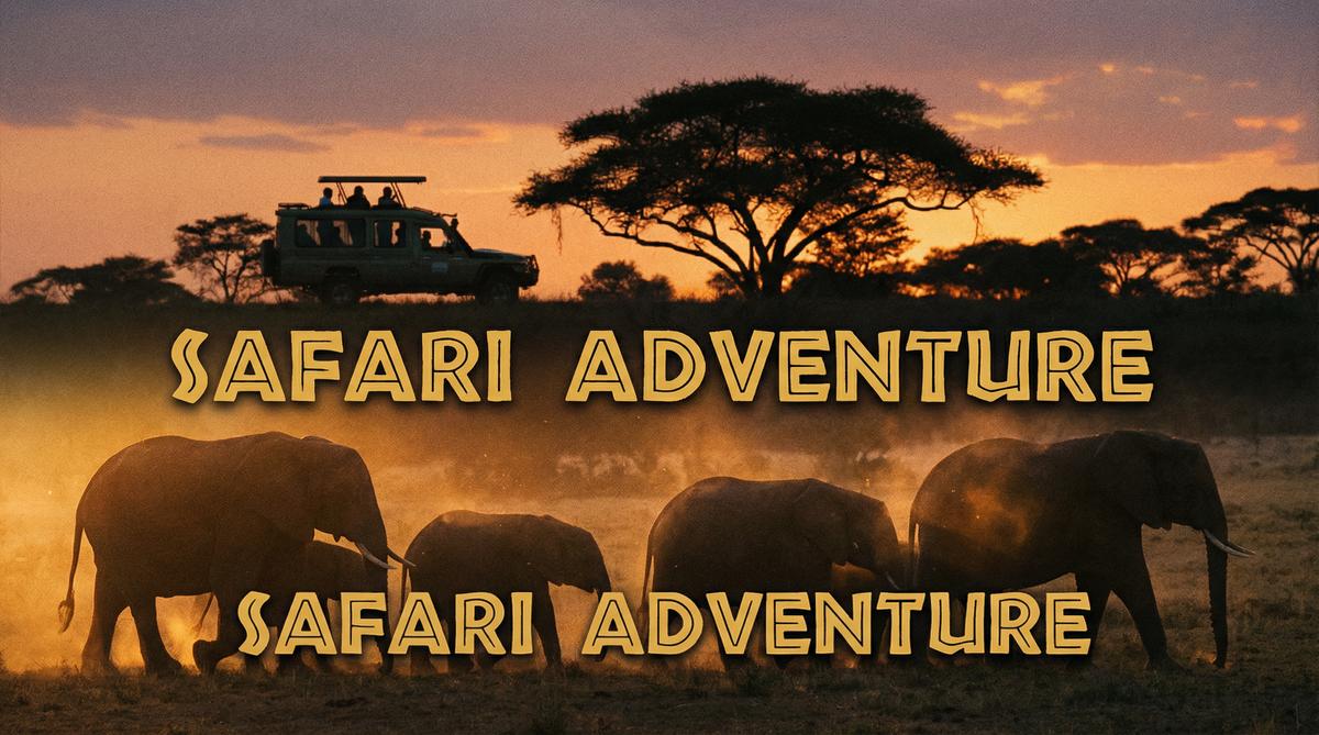 黄色仓库非洲草原视频幕后花絮